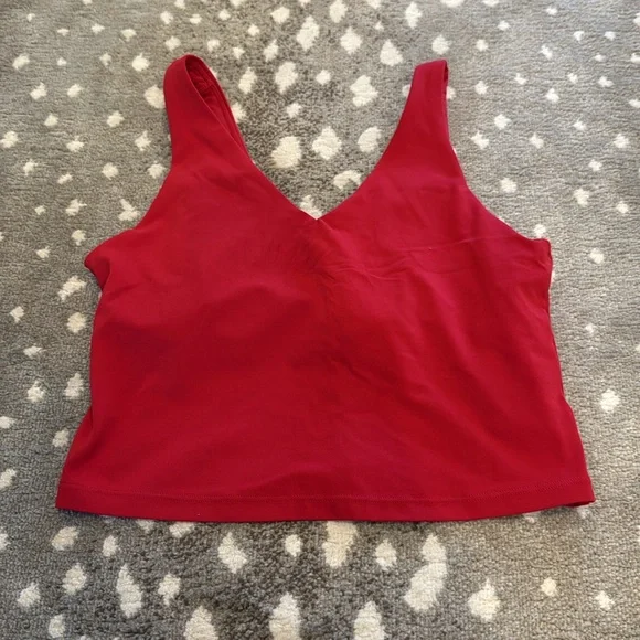 Transcend V-Neck Crop Bra A-C size M - Picture 2 of 4